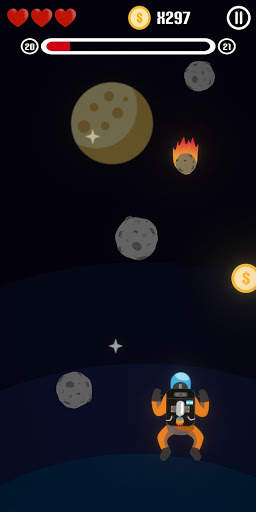 Meteor Journey: a Space Game screenshot 2