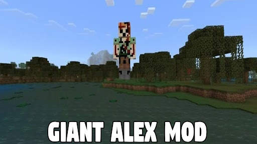 Giant Alex Mod Minecraft PE screenshot 1