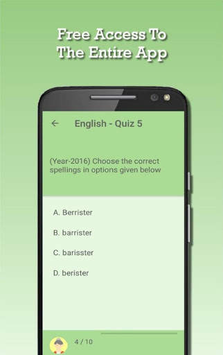 Competitive Exam Preparation: Entrance Exam MCQ screenshot 4