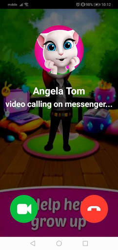 Video Call from Angela’s Tom 📱   Call 'Simulation screenshot 3