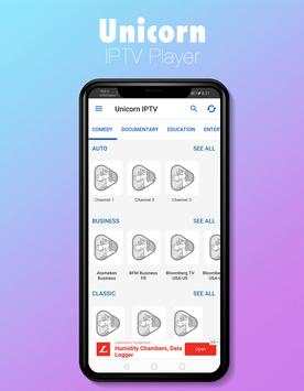 Unicorn IPTV screenshot 2