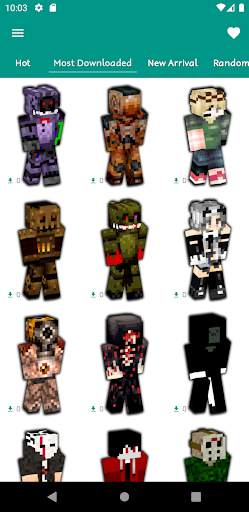 Horror Skins for Minecraft PE screenshot 1