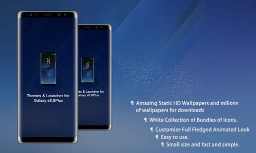 Theme Launcher For Galaxy A8 screenshot 1