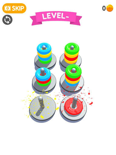 Color Sort 3D: Fun Hoop Stack Sorting Puzzle screenshot 9