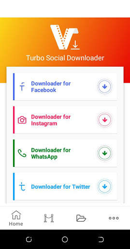 Turbo Social Downloader screenshot 1