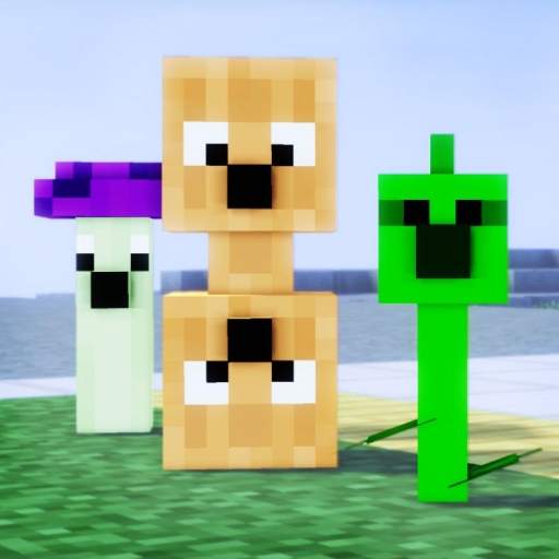 Plants Vs Zombies. Zombie mod for Minecraft. 2