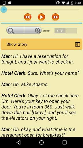 English Conversations скриншот 3