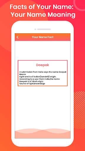 Facts of Your Name - Your Name Meaning screenshot 3