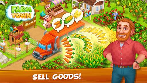 Farm Town - Family Farming Day screenshot 1