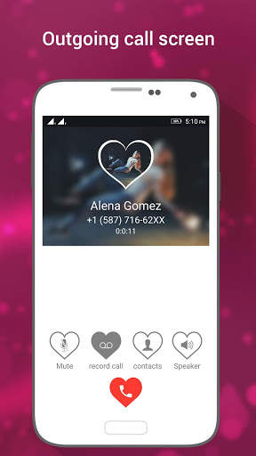 HD Phone 7 Love Caller Screen screenshot 4