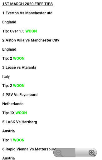 20  Daily Betting Odds screenshot 5