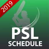 PSL 2019 Fixture : Pakistan Super League Schedule icon