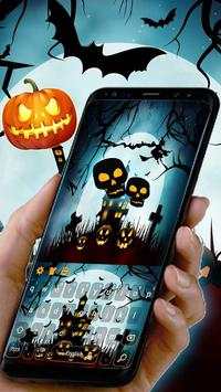 Happy Halloween Night Keyboard Theme screenshot 2