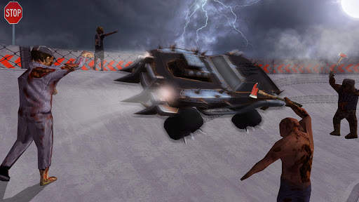 Zombie Attack Monster Car Survival screenshot 10