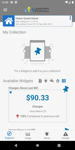 MyMeter screenshot 1