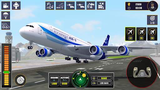 Real Airplane Flight Sim 3D screenshot 4