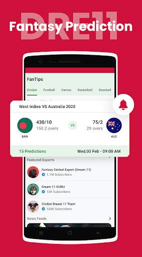 Dream Team 11 Original App screenshot 3