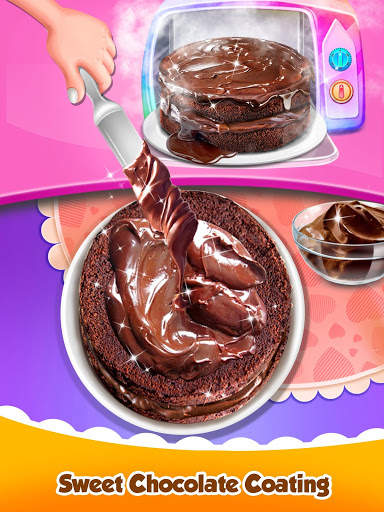 Chocolate Cake - Sweet Desserts Food Maker screenshot 2