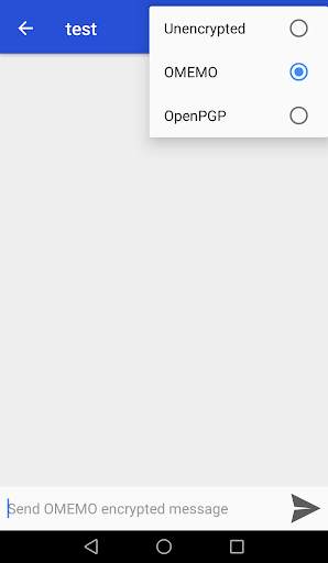 Onion Messenger is Chat anonymous with encryption screenshot 5