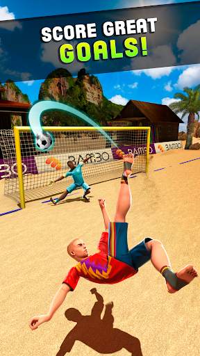 Shoot Goal - Beach Soccer Game screenshot 3