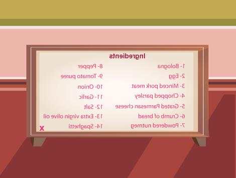 cooking spaghitti meatball game screenshot 2