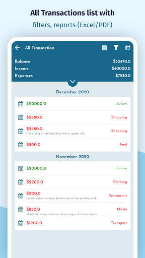Expense Manager - Track your Expense screenshot 4