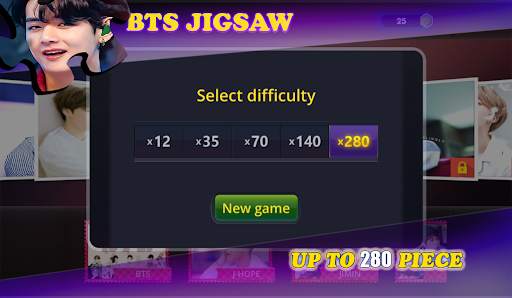 BTS Jigsaw Puzzle Games 1 تصوير الشاشة