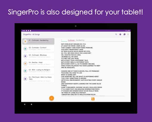 SingerPro Music Teleprompter screenshot 10