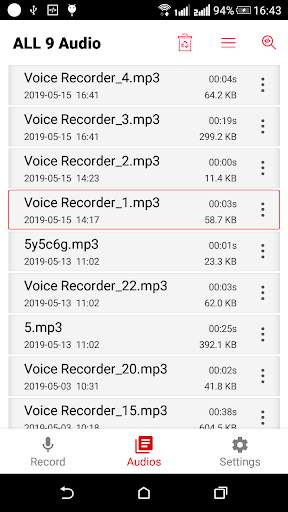 Voice Recorder & MP3 Recorder screenshot 2