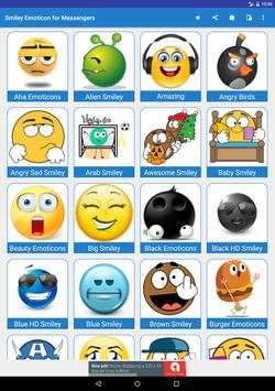 Smiley Emoticon for Messengers screenshot 12