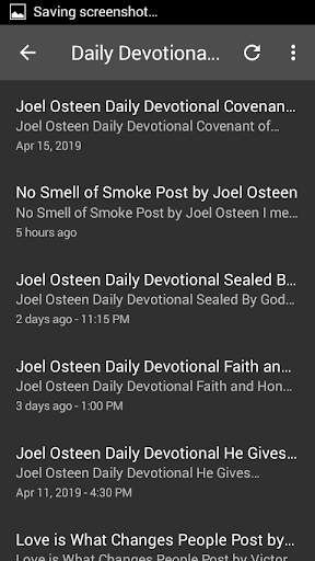 Joel Osteen Daily Devotionals स्क्रीनशॉट 7