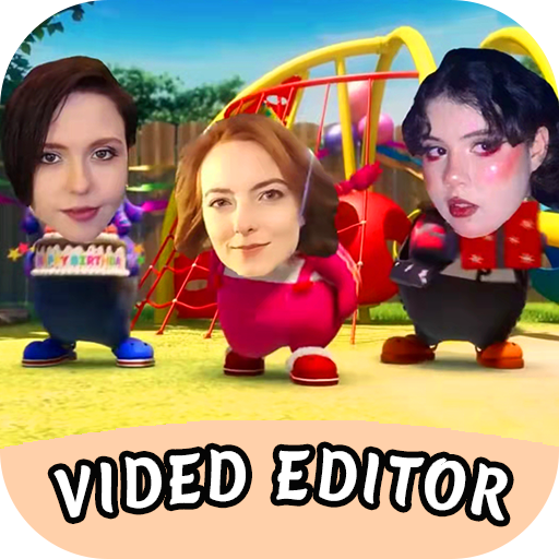 Add Face To Video Face: Funny birthday Video Maker icon