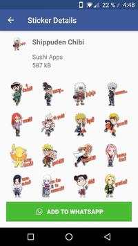 Naruto Chibi WAStickerApps screenshot 5