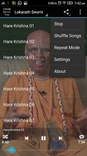 Lokanath Swami Hare Krishna screenshot 4