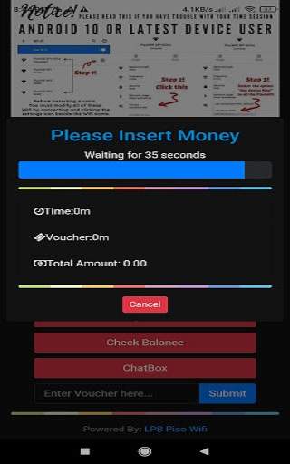 LPB Piso Wifi Portal screenshot 1