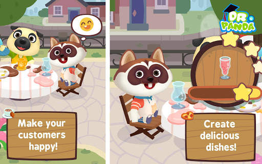 Dr. Panda Café Freemium screenshot 3
