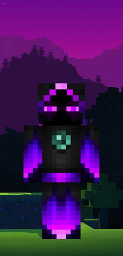 Enderman Minecraft Skin screenshot 5