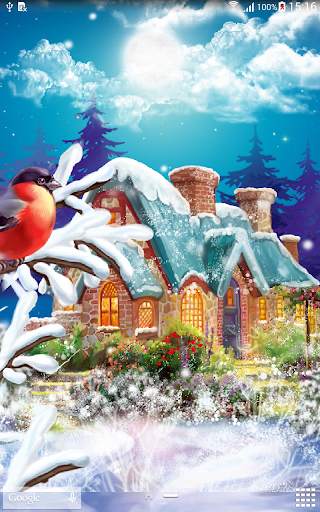 Winter Landscape Wallpaper 5 تصوير الشاشة