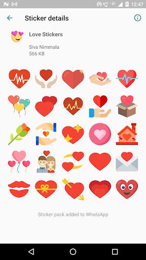 Love Stickers for WhatsApp screenshot 1
