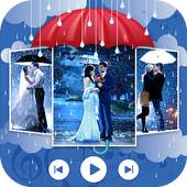 Rain Photo Video Maker With Music 1.0