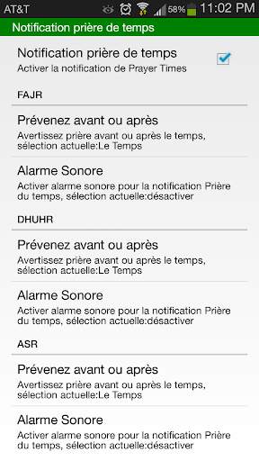 Temps de prière et Calendrier screenshot 6
