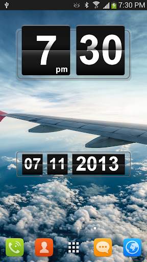 Retro Clock Widget screenshot 3