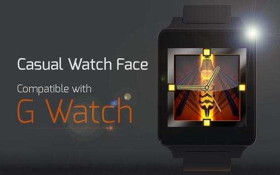 Casual Watch Face 5 تصوير الشاشة