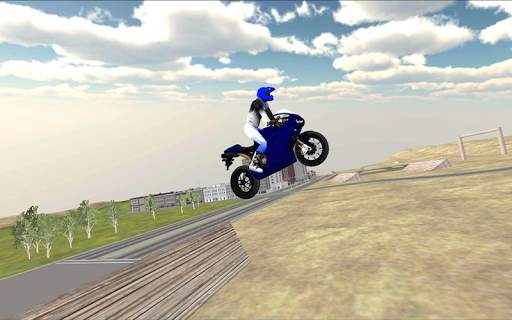 Motorbike driver 3D screenshot 3