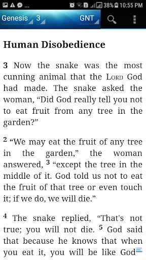 Holy Bible Good News Translation (GNT) screenshot 3