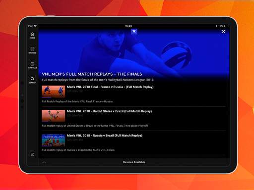 FIVB Volleyball TV - Streaming App скриншот 13