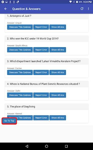 Offline General Knowledge Quiz screenshot 2