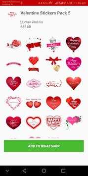 Valentine Stickers For WhatsApp screenshot 11