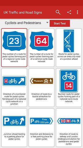 UK Traffic and Road Signs скриншот 6