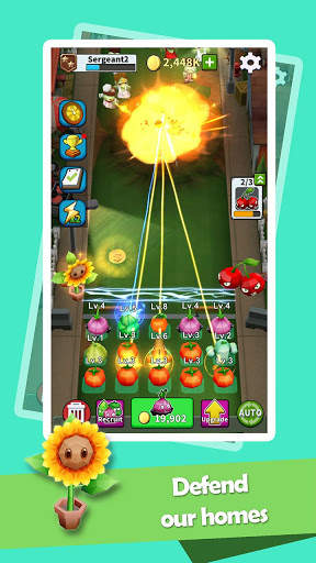 Zombie Invasion: Plants Defense screenshot 5